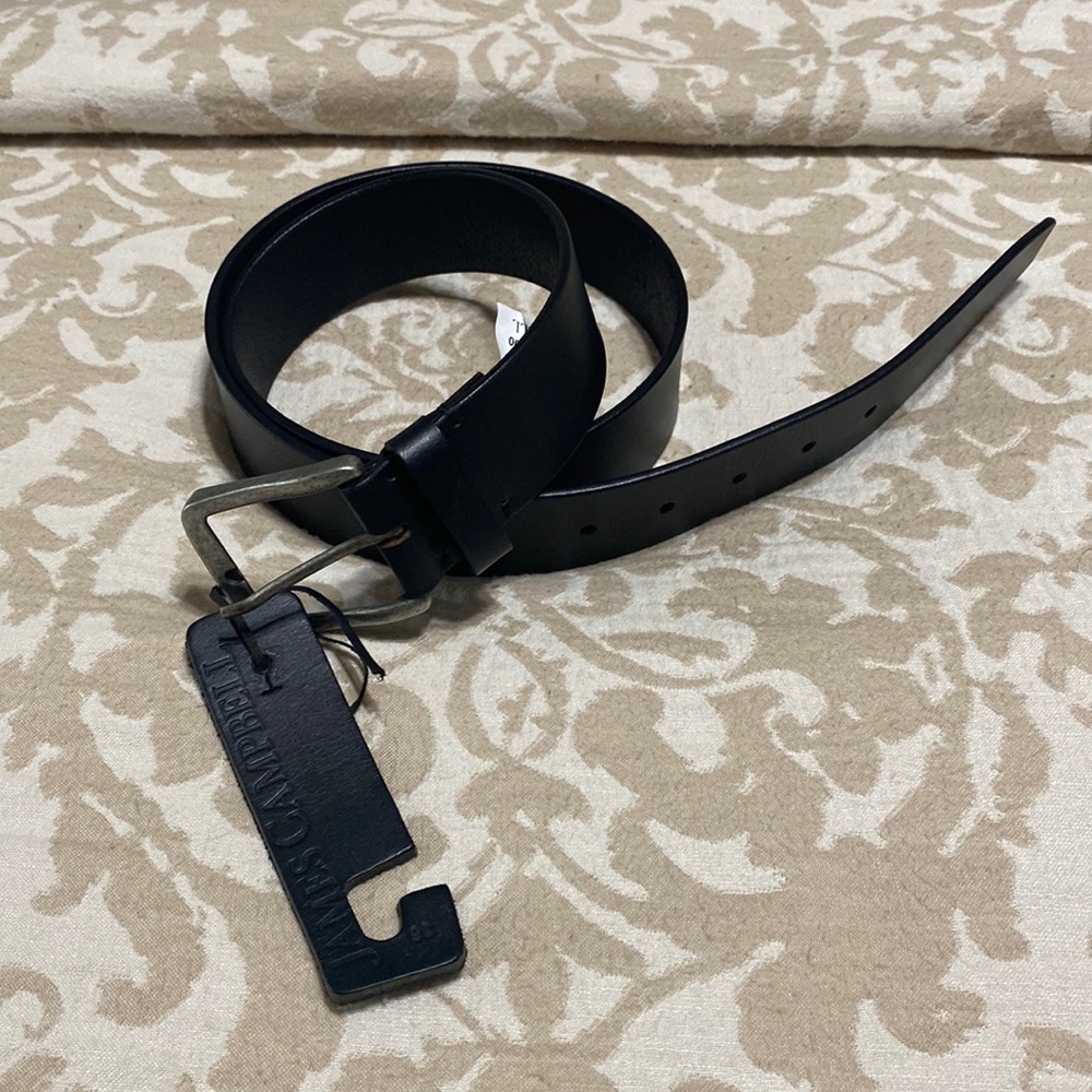 James Campbell Genuine Leather Belt